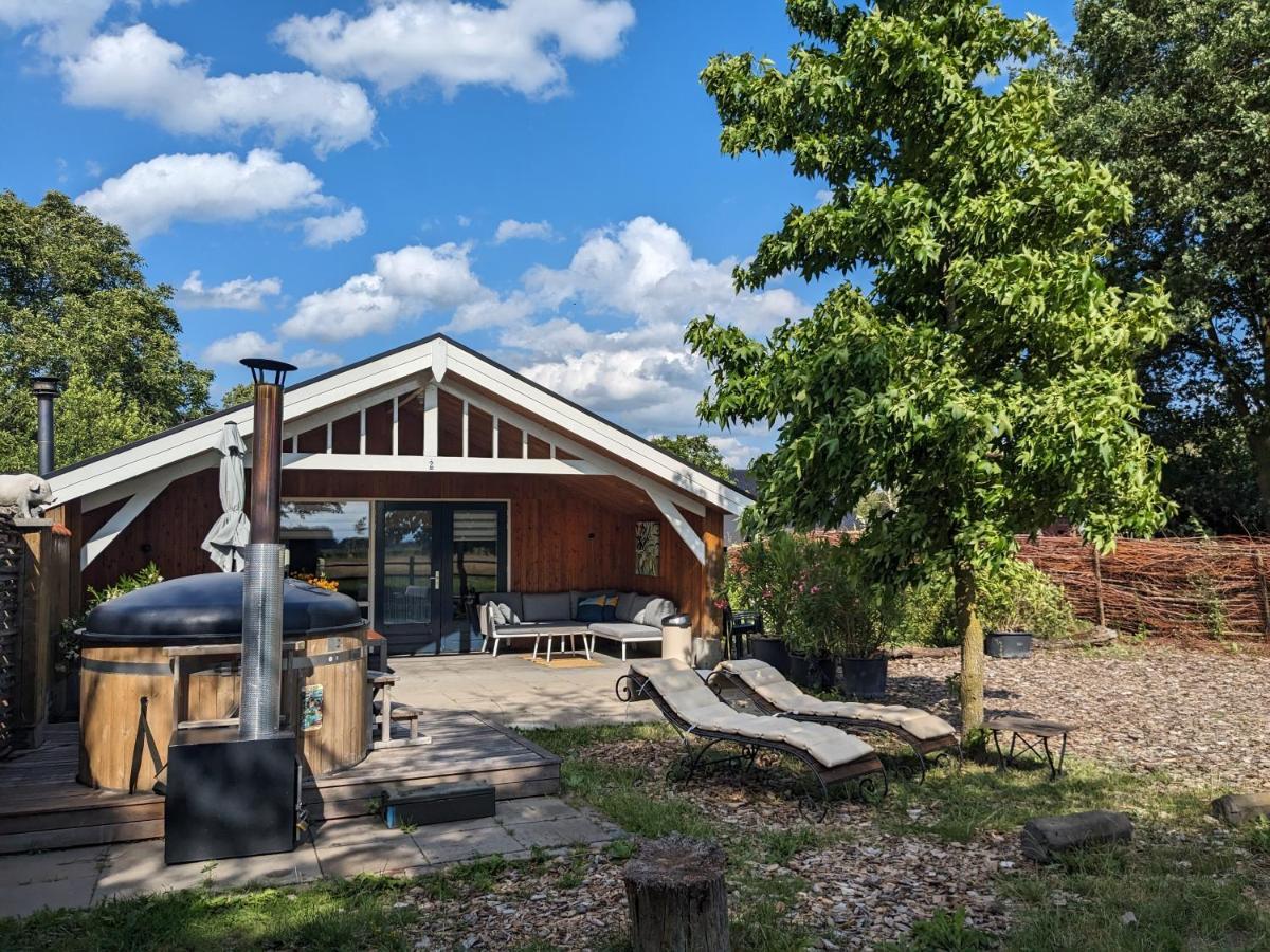 Chalet "Het Biggetje" Hottub - Sauna Volkel Екстериор снимка