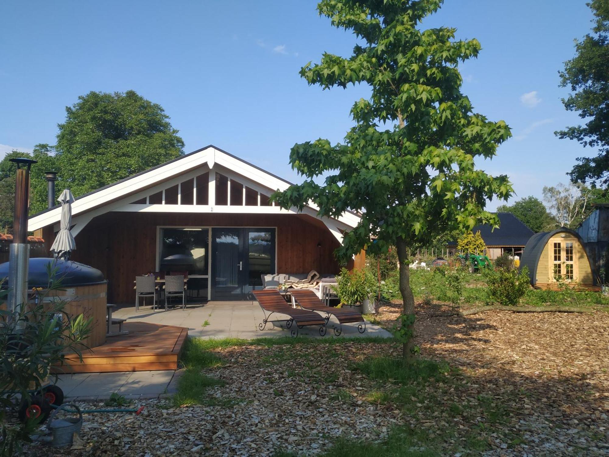 Chalet "Het Biggetje" Hottub - Sauna Volkel Екстериор снимка