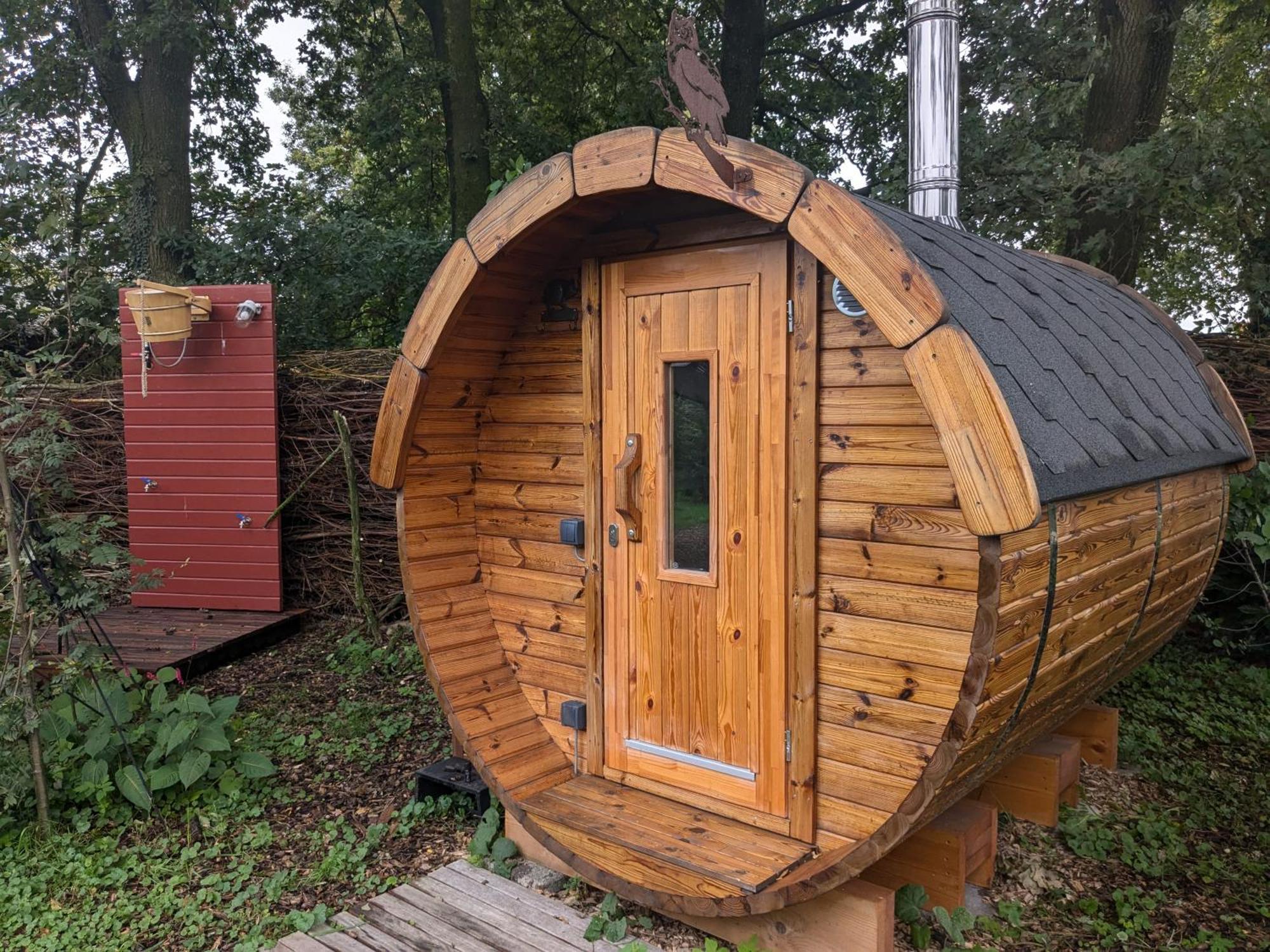 Chalet "Het Biggetje" Hottub - Sauna Volkel Екстериор снимка